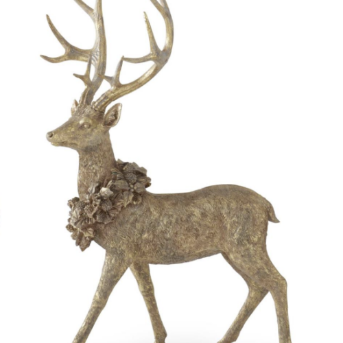 Standing Gold Deer
